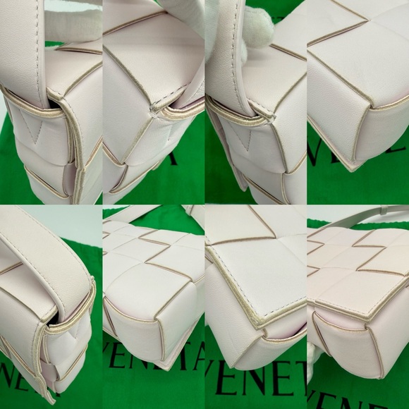 Authentic Bottega Veneer light pink small cassette bag - Picture 13 of 17